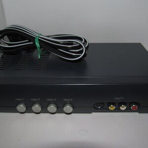 TERK Technologies 4 Way A/V Video Converter RF Modulator SVideo Composite MOD-41